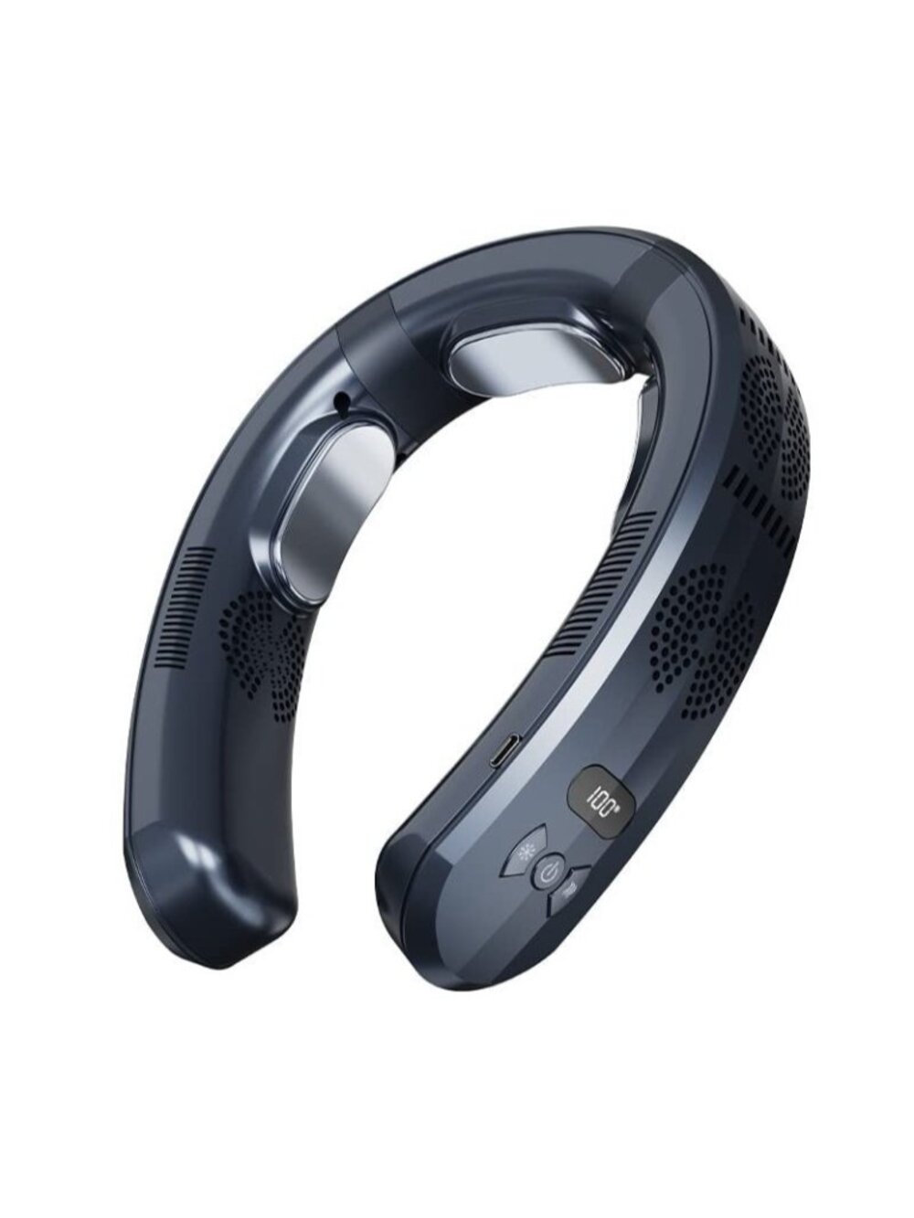 MILLTO Semiconductor Refrigeration Halter Neck Fan, Portable Charging Fan, Outdo